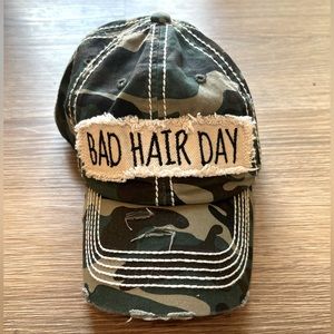 Bad Hair Day Camo Hat